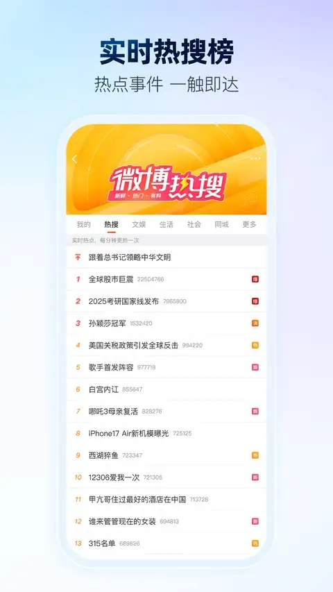 新浪微博移动版 截图2