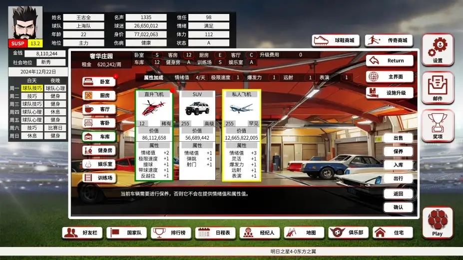 职业足球生涯 截图2