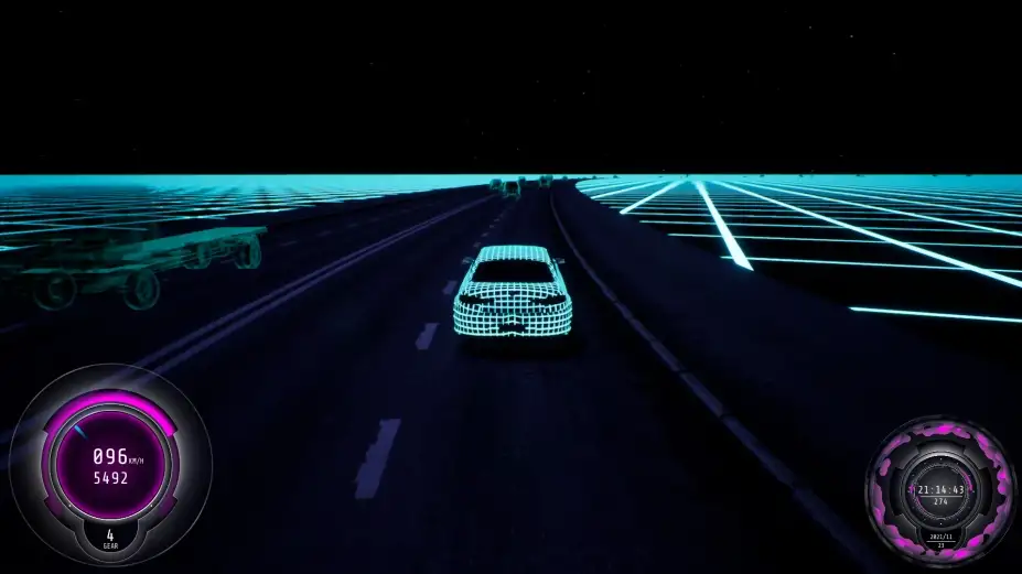 合成波赛车 截图2