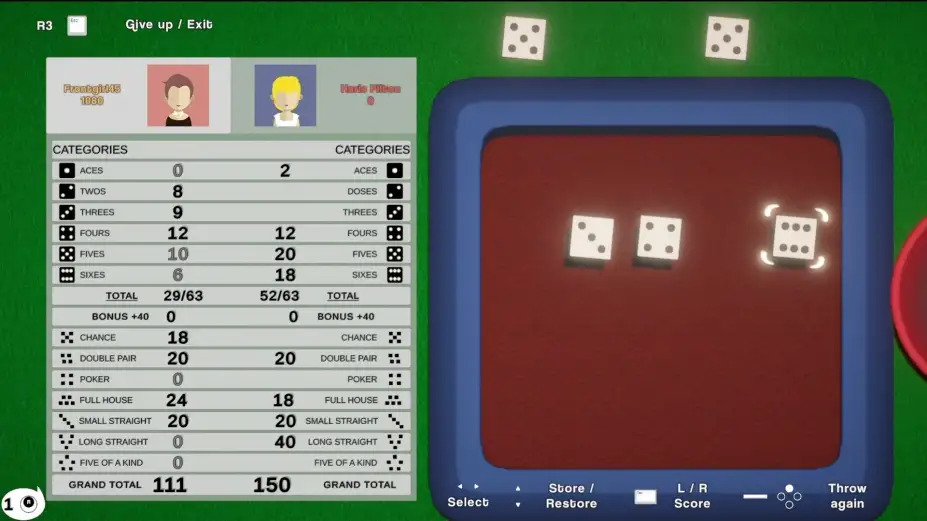 Sequence: The Ranked Poker Dice Game 截图3