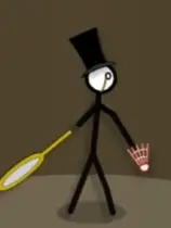 火柴人羽毛球