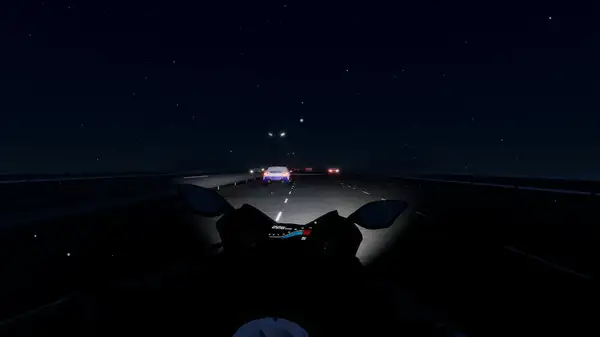 摩托车夜间骑行 截图1