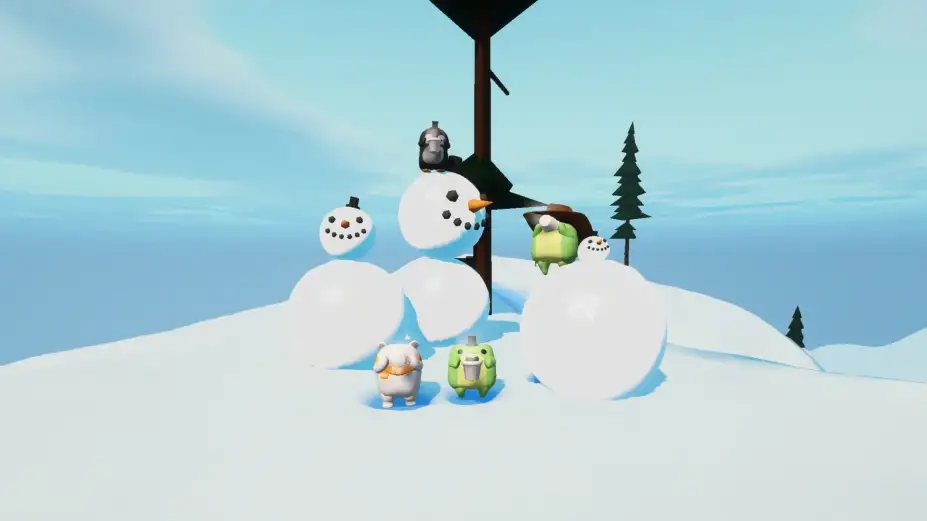 滑雪游戏 截图3