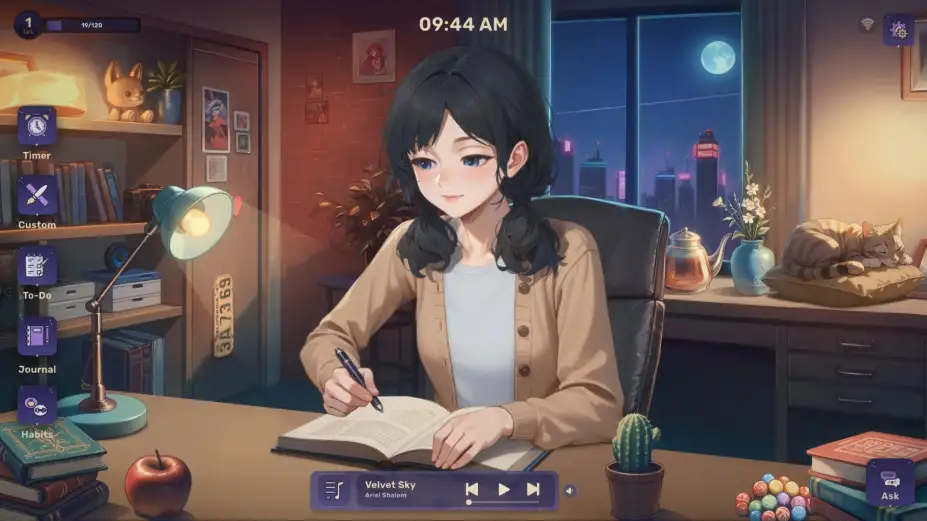 Lo-Fi女孩：AI助手 截图2