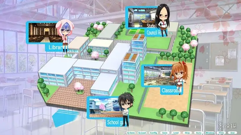 戴眼镜的少女 截图2
